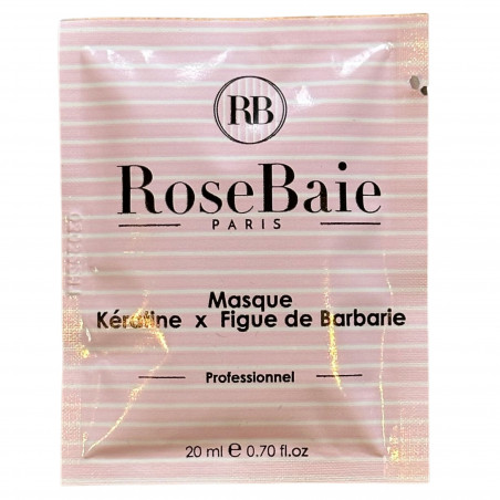 Masque kératine et huile de figue de Barbarie RoseBaie 20 ml